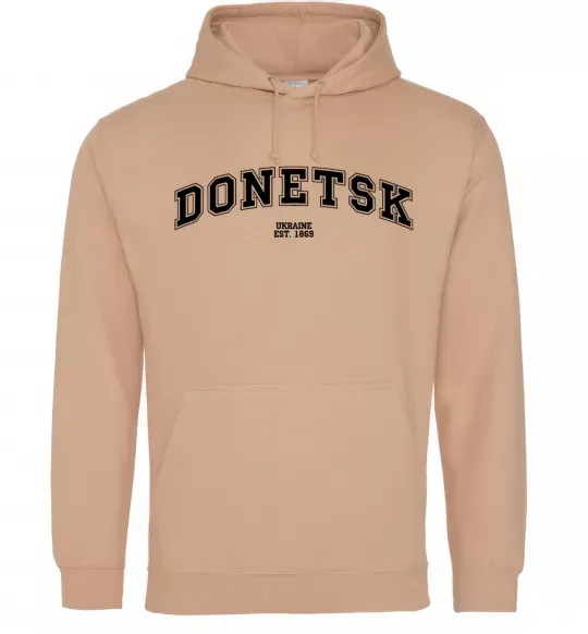 Жіноча толстовка (худі) Donetsk est Пісочний фото