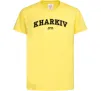 Дитяча футболка Kharkiv est Лимонний Дитяча футболка Kharkiv est Лимонний фото