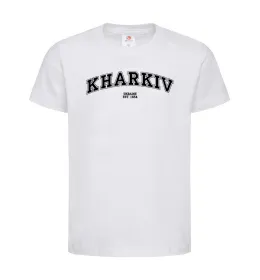 Детская футболка Kharkiv est Белый фото