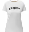 Женская премиум футболка Kharkiv est Белый фото