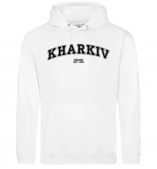 Жіноча толстовка (худі) Kharkiv est Білий фото