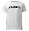 Чоловіча преміум футболка Kharkiv est Білий фото