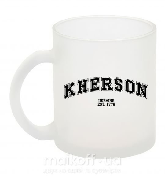 Чашка стеклянная Kherson est Фроузен фото