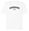 Футболка Оверсайз Kherson est Белый фото
