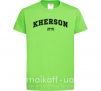 Детская футболка Kherson est Лаймовый фото
