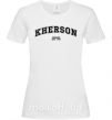 Жіноча футболка Kherson est Білий фото