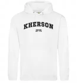 Чоловіча толстовка (худі) Kherson Ukraine Сірий меланж фото