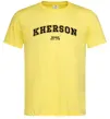Чоловіча футболка Kherson est Лимонний Чоловіча футболка Kherson est Лимонний фото