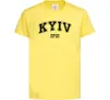 Дитяча футболка Kyiv est Лимонний фото