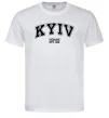 Чоловіча футболка Kyiv est Білий Чоловіча футболка Kyiv est Білий фото
