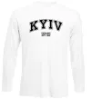 Лонгслів Kyiv est Білий фото