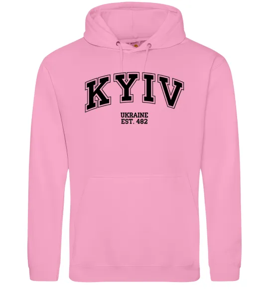 Чоловіча толстовка (худі) Kyiv est Рожевий фото