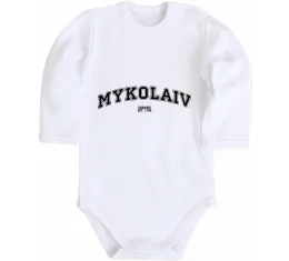 Дитячий бодік Fire Mykolaiv Білий фото