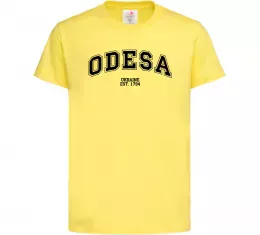 Детская футболка Одеса прапор Черный фото