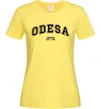 Жіноча футболка Odesa est Лимонний Жіноча футболка Odesa est Лимонний фото