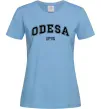 Жіноча футболка Odesa est Блакитний Жіноча футболка Odesa est Блакитний фото