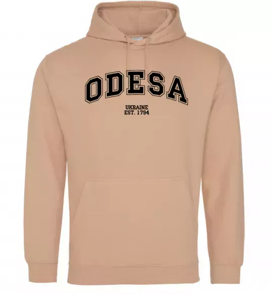 Жіноча толстовка (худі) Odesa est Пісочний фото