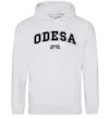 Мужская толстовка (худи) Odesa est Серый меланж Мужская толстовка (худи) Odesa est Серый меланж фото