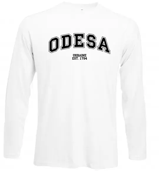 Лонгслив Odesa est Белый фото