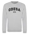 Свитшот Odesa est Серый меланж фото