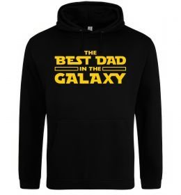 Мужская толстовка (худи) Best Dad Galaxy
