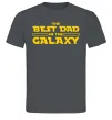 Мужская футболка Best Dad Galaxy Графит фото
