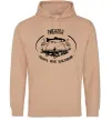 Мужская толстовка (худи) Рибалка робить мене щасливим Песочный фото