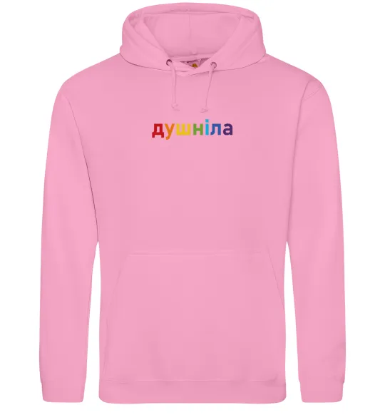 Жіноча толстовка (худі) Душніла ВИШИВКА Рожевий фото