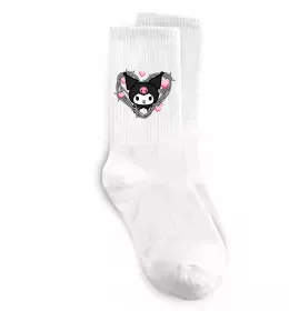Носки Hello kitty kuromi Белый фото