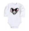 Дитячий бодік Hello kitty kuromi Білий фото