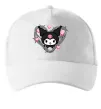 Кепка Hello kitty kuromi Білий фото