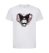 Дитяча футболка Hello kitty kuromi Білий фото