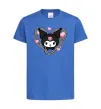 Дитяча футболка Hello kitty kuromi Яскраво-синій фото
