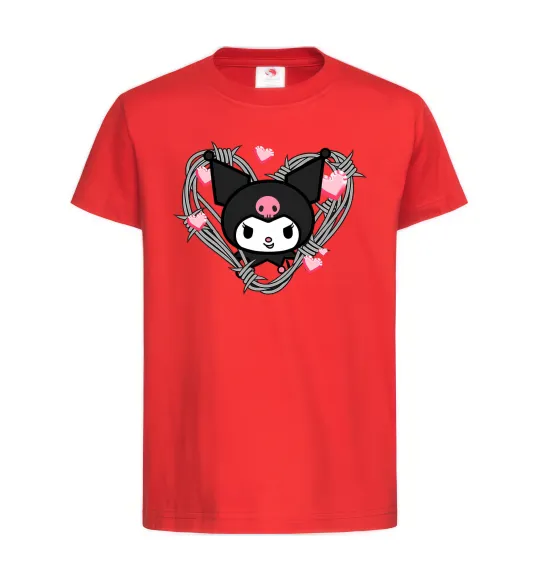 Дитяча футболка Hello kitty kuromi Червоний фото