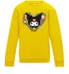 Детский Свитшот Hello kitty kuromi Солнечно желтый фото