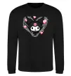Свитшот Hello kitty kuromi Черный фото