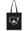 Эко-сумка Hello kitty kuromi Черный Эко-сумка Hello kitty kuromi Черный фото