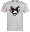 Чоловіча футболка Hello kitty kuromi Сірий фото