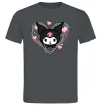 Чоловіча футболка Hello kitty kuromi Графіт фото