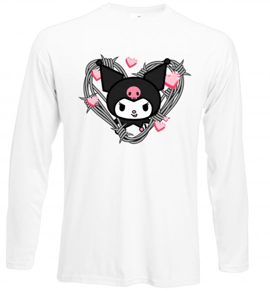 Лонгслів Hello kitty kuromi Білий фото