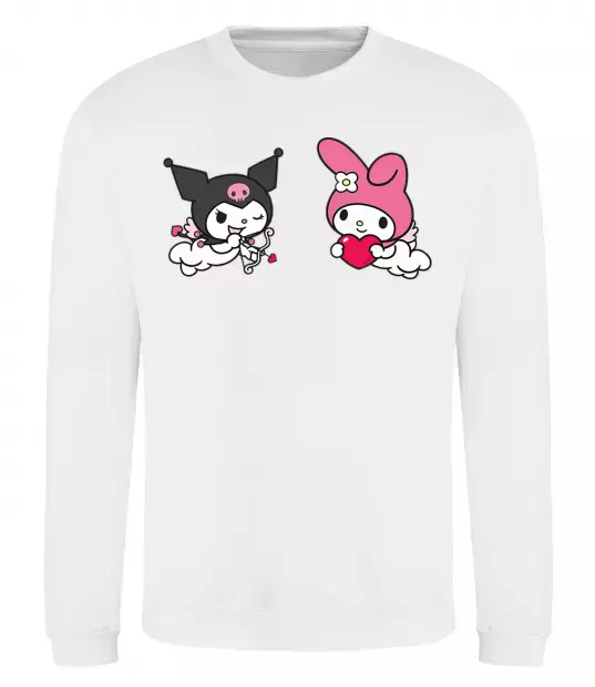 Свитшот Kuromi my melodi Белый фото
