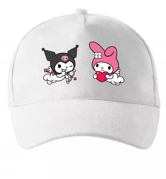 Кепка Kuromi my melodi Білий фото