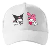 Кепка Kuromi my melodi Білий фото