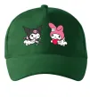 Кепка Kuromi my melodi Темно-зелений фото