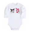 Дитячий бодік Kuromi my melodi Білий фото