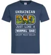 Мужская футболка Ukrainian dad Темно-синий Мужская футболка Ukrainian dad Темно-синий фото