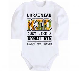 Детский боди Ukrainian kid