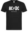 Мужская футболка AC DC back in black Черный фото