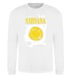 Свитшот Nirvana 1987 Белый фото
