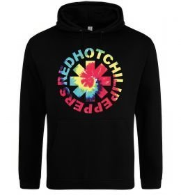 Мужская толстовка (худи) Red hot chily peppers tie dye